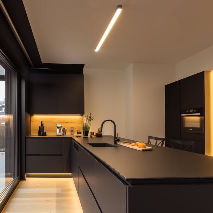 Brilagi - LED-Deckenleuchte (Aufbau- oder Pendelmontage) SYNODICO LED/30W/230V 4000K schwarz