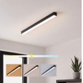 Brilagi - LED-Deckenaufbauleuchte FULLDAY LED/20/30/40W/230V 2700/4000/6000K 120 cm schwarz