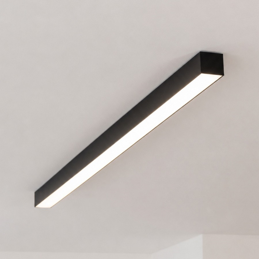 Brilagi - LED-Deckenaufbauleuchte FULLDAY LED/20/30/40W/230V 2700/4000/6000K 120 cm schwarz
