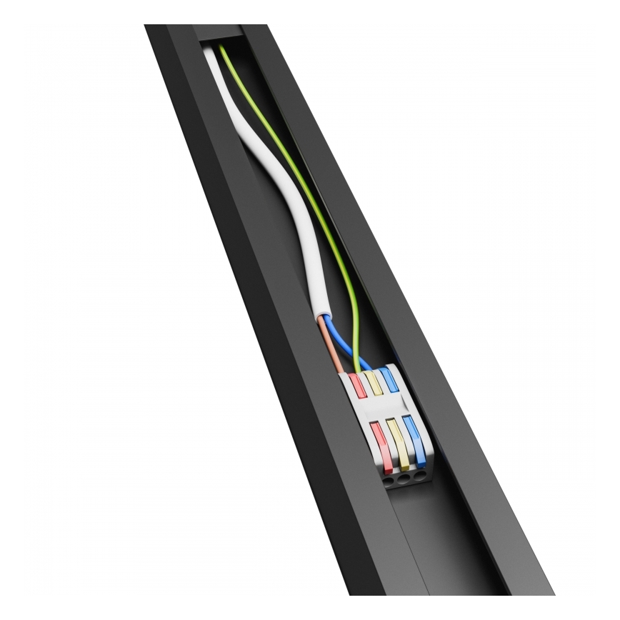 Brilagi - LED-Deckenaufbauleuchte FULLDAY LED/20/30/40W/230V 2700/4000/6000K 120 cm schwarz