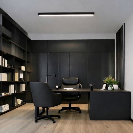 Brilagi - LED-Deckenaufbauleuchte FULLDAY LED/20/30/40W/230V 2700/4000/6000K 120 cm schwarz
