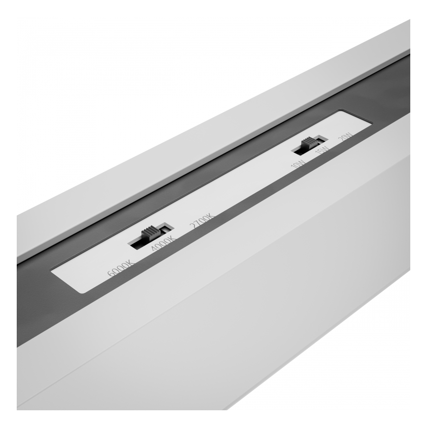 Brilagi - LED aufgesetzte Deckenleuchte FULLDAY LED/20/30/40W/230V 2700/4000/6000K 120 cm UGR19 weiß