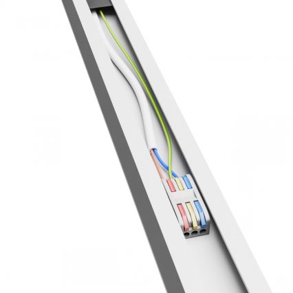 Brilagi - LED aufgesetzte Deckenleuchte FULLDAY LED/20/30/40W/230V 2700/4000/6000K 120 cm UGR19 weiß