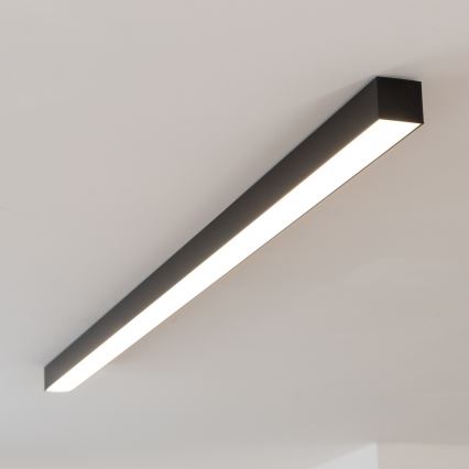 Brilagi - LED Deckenaufbauleuchte FULLDAY LED/30/40/50W/230V 2700/4000/6000K 150 cm schwarz