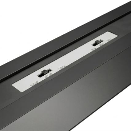 Brilagi - LED Deckenaufbauleuchte FULLDAY LED/30/40/50W/230V 2700/4000/6000K 150 cm schwarz
