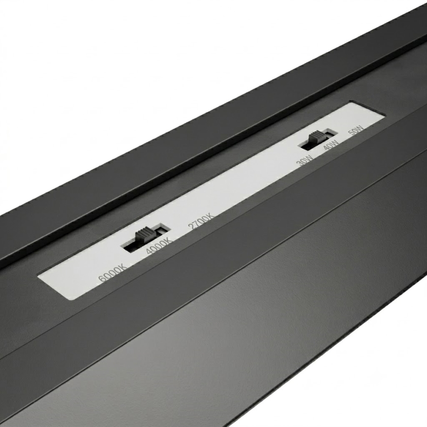 Brilagi - LED Deckenaufbauleuchte FULLDAY LED/30/40/50W/230V 2700/4000/6000K 150 cm schwarz