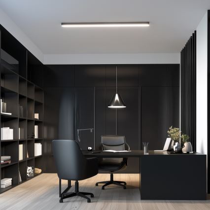 Brilagi - LED Deckenaufbauleuchte FULLDAY LED/30/40/50W/230V 2700/4000/6000K 150 cm schwarz
