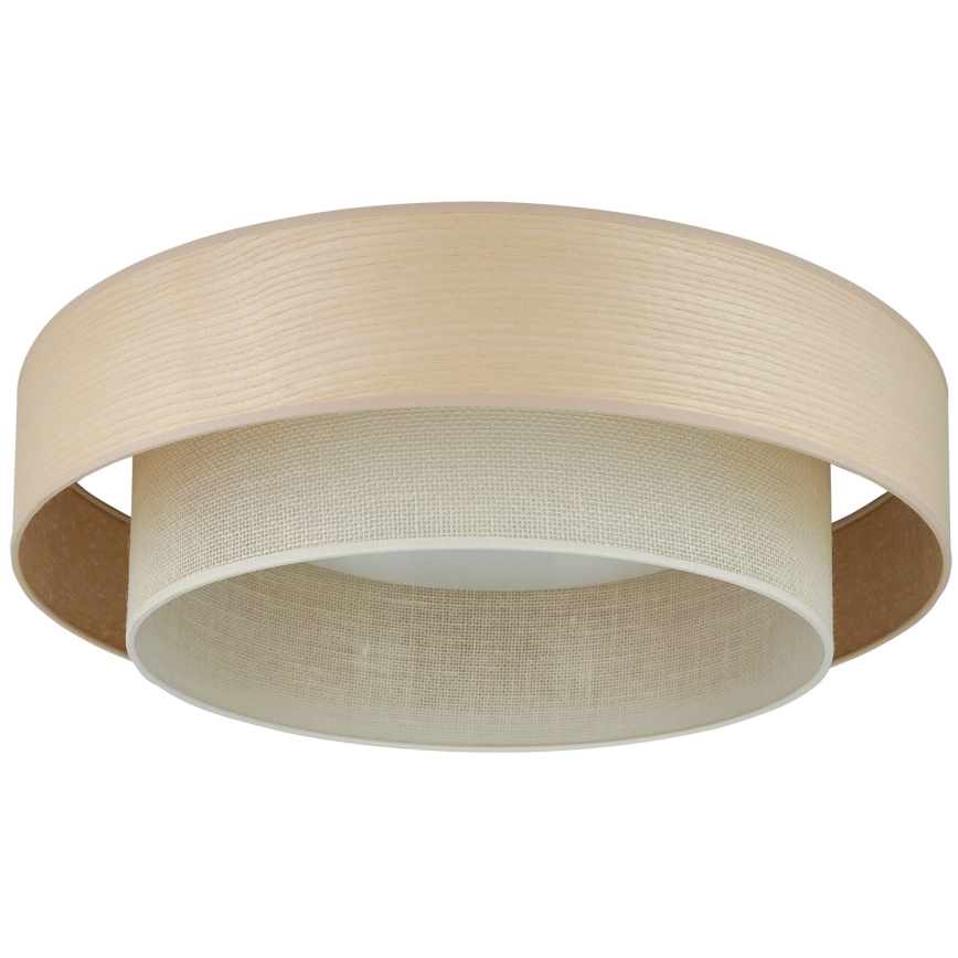 Brilagi - LED-Deckenleuchte ARIZONA BOHO LED/26W/230V d 60 cm beige