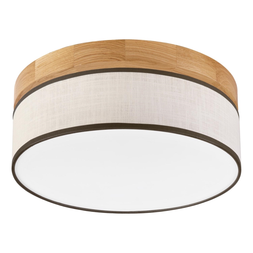Brilagi - LED Deckenleuchte BELLADONNA LED/20W/230V Ø 30 cm creme/eiche