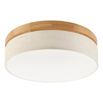 Brilagi - LED Deckenleuchte BELLADONNA LED/36W/230V Durchmesser 40 cm beige/Eiche