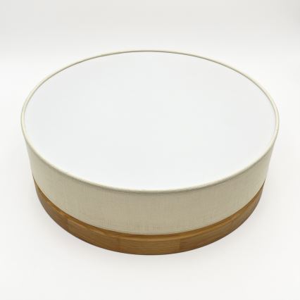 Brilagi - LED Deckenleuchte BELLADONNA LED/36W/230V Durchmesser 40 cm beige/Eiche