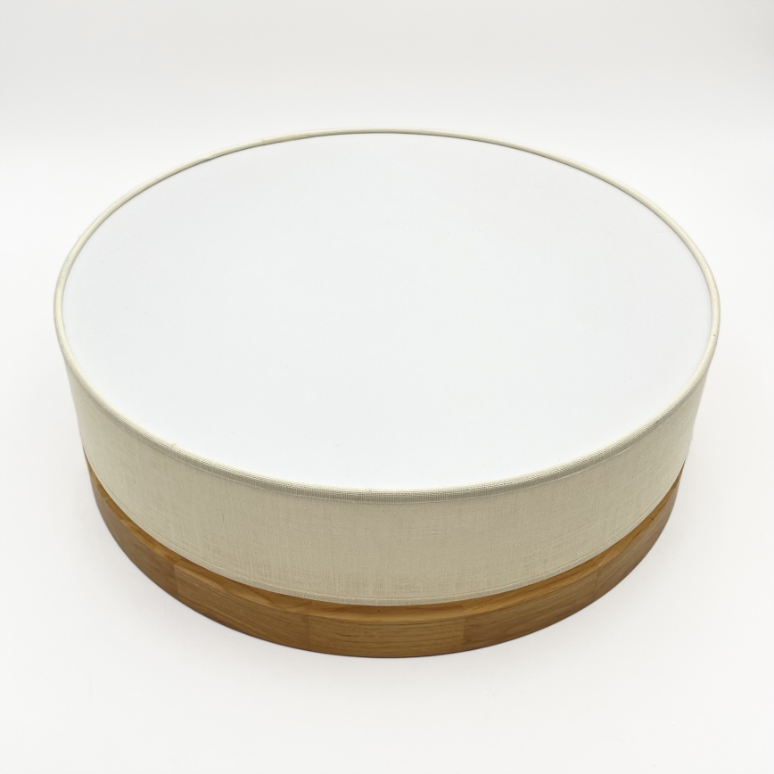 Brilagi - LED Deckenleuchte BELLADONNA LED/36W/230V Durchmesser 40 cm beige/Eiche