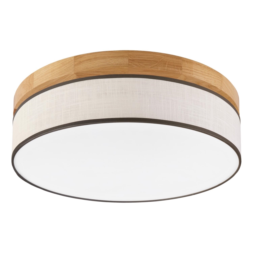 Brilagi - LED-Deckenleuchte BELLADONNA LED/36W/230V Ø 40 cm creme/Eiche