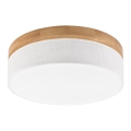 Brilagi - LED Deckenleuchte BELLADONNA LED/36W/230V Ø 40 cm weiß/Eiche