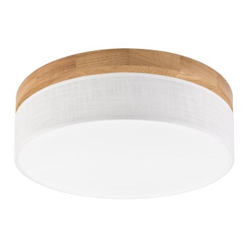 Brilagi - LED Deckenleuchte BELLADONNA LED/36W/230V Ø 40 cm weiß/Eiche