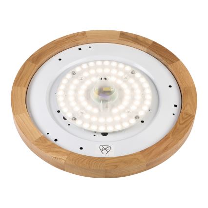 Brilagi - LED Deckenleuchte BELLADONNA LED/36W/230V Ø 40 cm weiß/Eiche