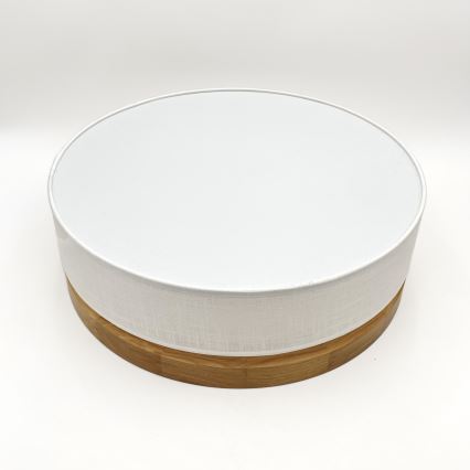 Brilagi - LED Deckenleuchte BELLADONNA LED/36W/230V Ø 40 cm weiß/Eiche