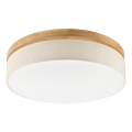 Brilagi - LED Deckenleuchte BELLADONNA LED/36W/230V Ø 50 cm creme/eiche