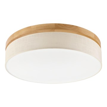 Brilagi - LED Deckenleuchte BELLADONNA LED/36W/230V Ø 50 cm creme/eiche
