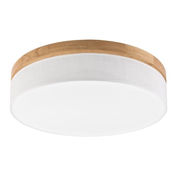 Brilagi - LED Deckenleuchte BELLADONNA LED/36W/230V Ø 50 cm weiß/Eiche