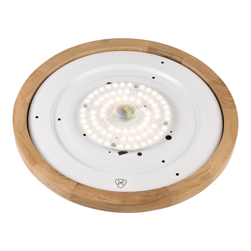 Brilagi - LED Deckenleuchte BELLADONNA LED/36W/230V Ø 50 cm weiß/Eiche
