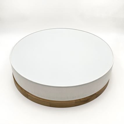 Brilagi - LED Deckenleuchte BELLADONNA LED/36W/230V Ø 50 cm weiß/Eiche