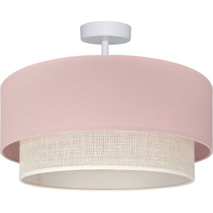 Brilagi - LED-Deckenleuchte BOHO BOBO 1xE27/10W/230V Ø 40 cm rosa/creme