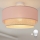 Brilagi - LED-Deckenleuchte BOHO BOBO 1xE27/60W/230V Ø 40 cm rosa/creme