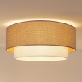 Brilagi - LED-Deckenleuchte BOHO ECO 1xE27/10W/230V Ø 40 cm beige/creme
