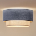 Brilagi - LED-Deckenleuchte BOHO ECO 1xE27/10W/230V Ø 40 cm blau/creme