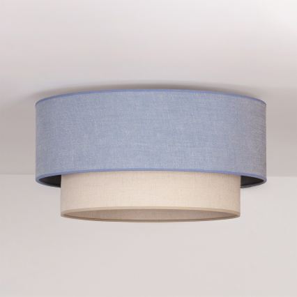 Brilagi - LED-Deckenleuchte BOHO ECO 1xE27/10W/230V Ø 40 cm blau/creme
