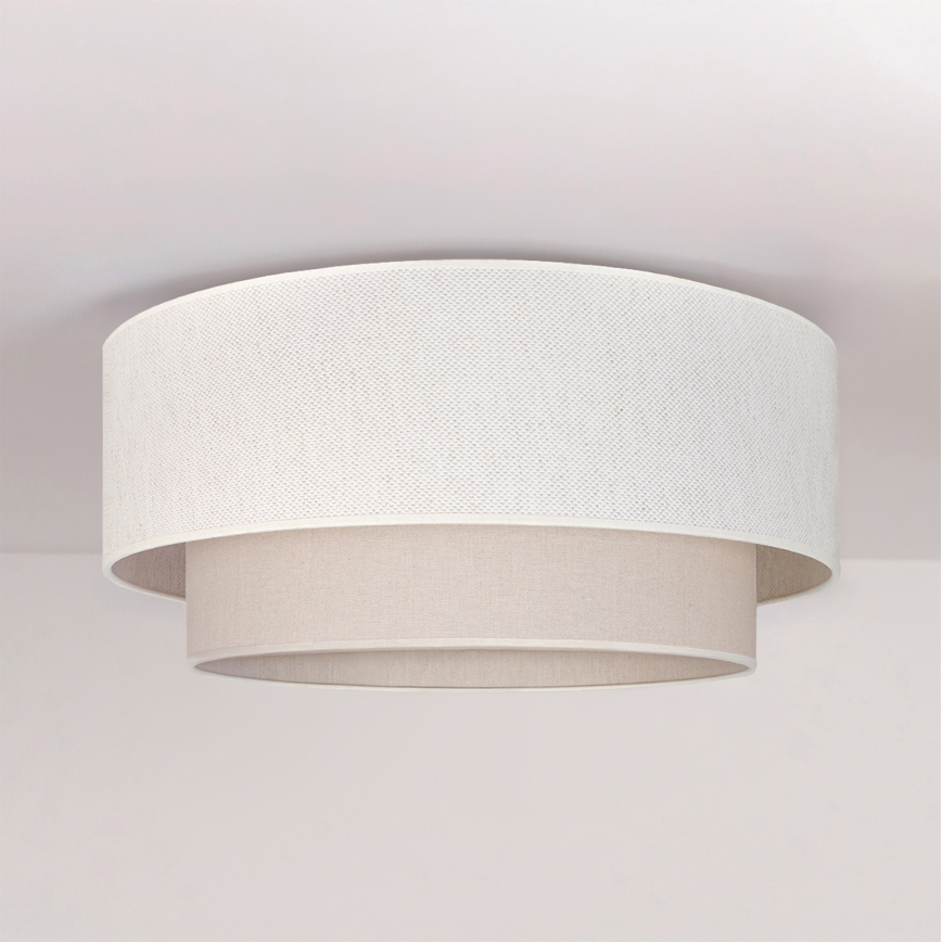 Brilagi - LED Deckenleuchte BOHO ECO 1xE27/10W/230V Ø 40 cm cremefarben