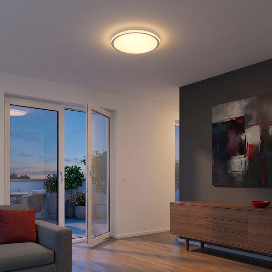 Brilagi - LED-Deckenleuchte CARLOS LED/24W/230V Ø 40 cm weiß