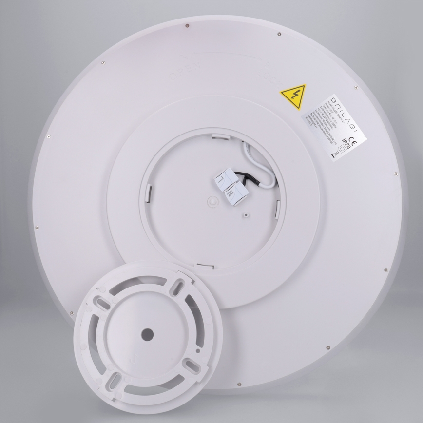 Brilagi - LED-Deckenleuchte CARLOS LED/24W/230V Ø 40 cm weiß