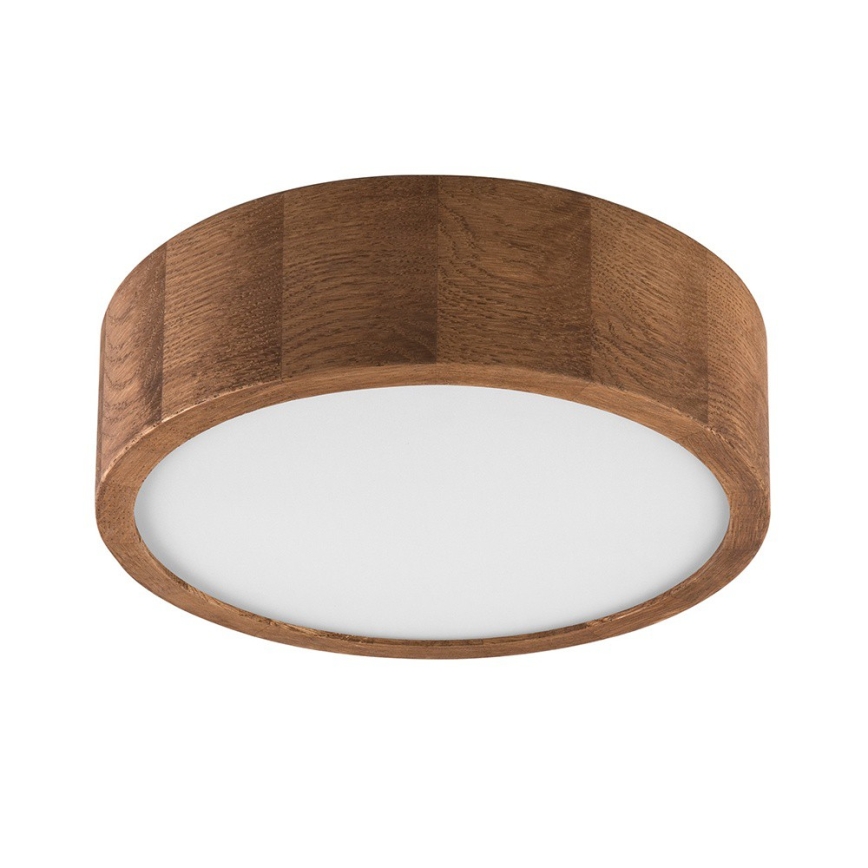 Brilagi - LED-Deckenleuchte CARVALHO 1xE27/15W/230V Eiche/Kirsche Ø 27 cm