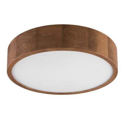 Brilagi - LED-Deckenleuchte CARVALHO 2xE27/15W/230V Eiche/Kirsche Ø 37 cm