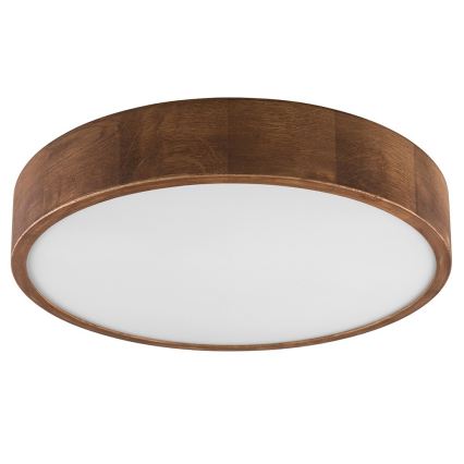 BRILAGI - LED-Deckenleuchte CARVALHO 3xE27/15W/230V Eiche-Kirsche Ø 47 cm