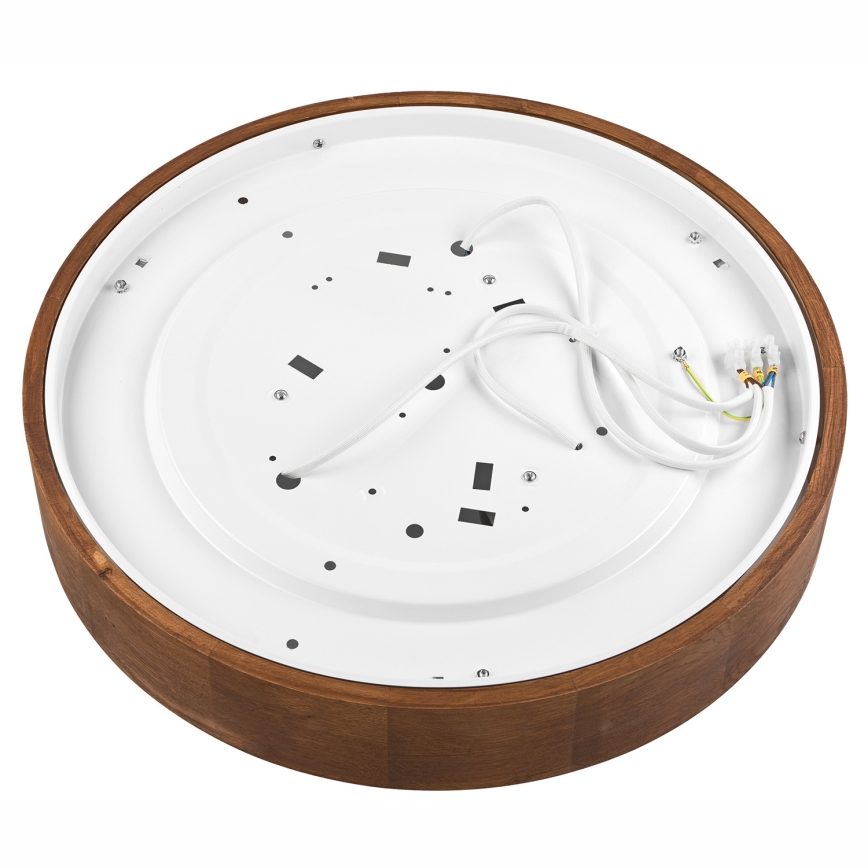 Brilagi - LED-Deckenleuchte CARVALHO 3xE27/60W/230V Eiche Kirsche d 47 cm