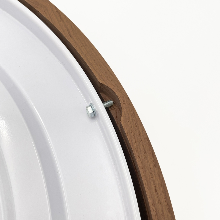 Brilagi - LED Deckenleuchte CARVALHO 4xE27/60W/230V Eiche Kirsche Ø 57,5 cm
