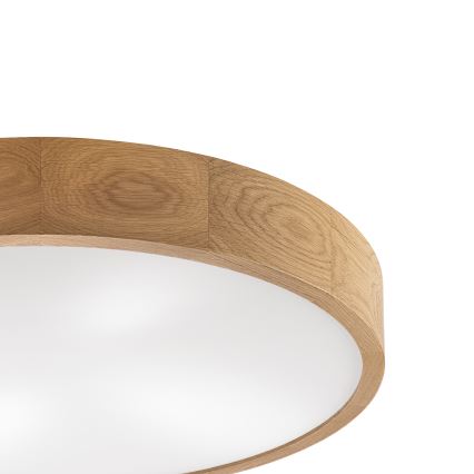Brilagi - LED Deckenleuchte CARVALHO 4xE27/60W/230V eiche ø 57,5 cm