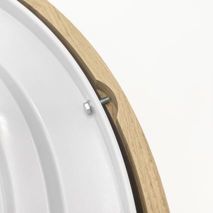 Brilagi - LED Deckenleuchte CARVALHO 4xE27/60W/230V eiche ø 57,5 cm