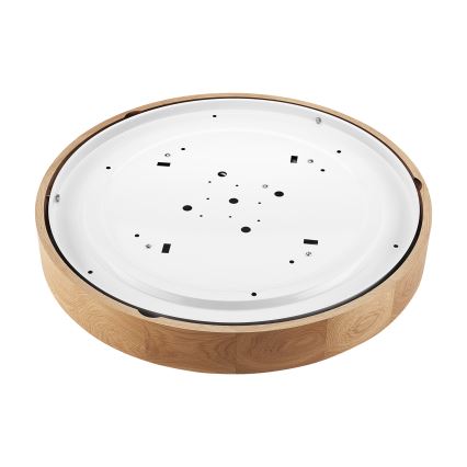 Brilagi - LED Deckenleuchte CARVALHO 4xE27/60W/230V eiche ø 57,5 cm