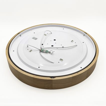 Brilagi - LED Deckenleuchte CARVALHO 4xE27/60W/230V eiche ø 57,5 cm