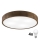 Brilagi - LED Deckenleuchte CARVALHO 4xE27/60W/230V Nuss Ø 57,5 cm