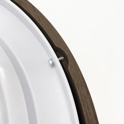 Brilagi - LED Deckenleuchte CARVALHO 4xE27/60W/230V Nuss Ø 57,5 cm