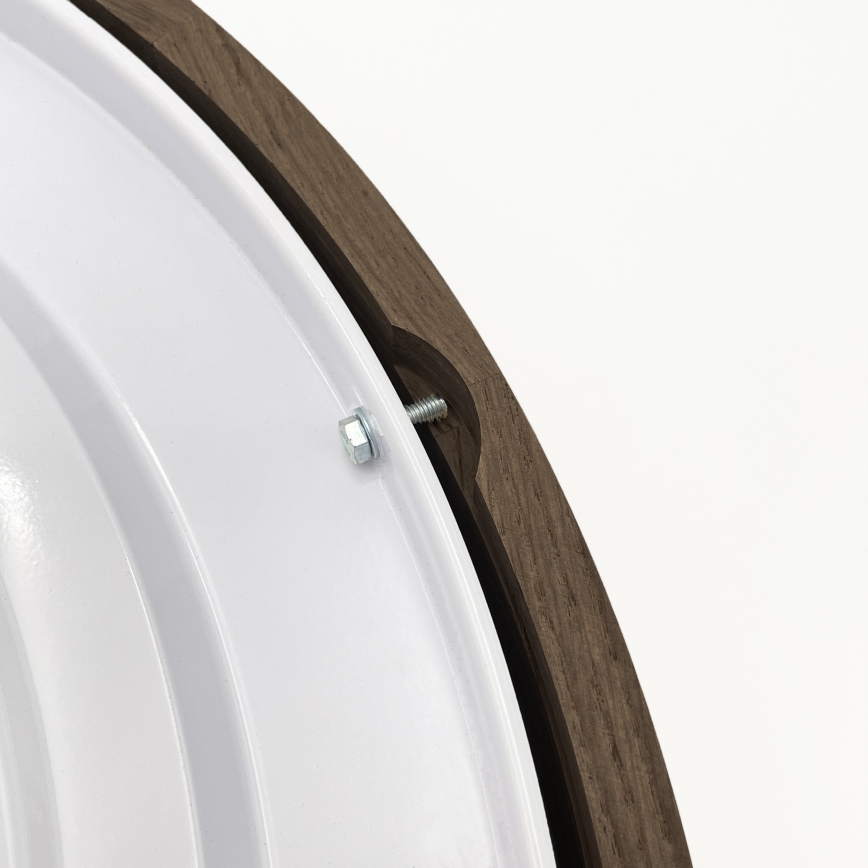 Brilagi - LED Deckenleuchte CARVALHO 4xE27/60W/230V Nuss Ø 57,5 cm