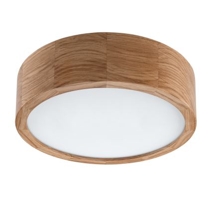 Brilagi - LED-Deckenleuchte CARVALHO LED/20W/230V Eiche Ø 27,5 cm