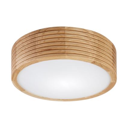 BRILAGI - LED-Deckenleuchte CARVALHO MODERN 1xE27/60W/230V Ø 27,5 cm Eiche