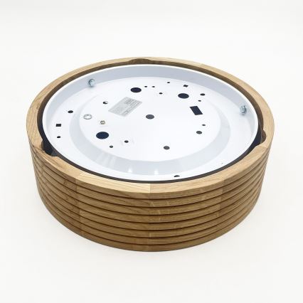 BRILAGI - LED-Deckenleuchte CARVALHO MODERN 1xE27/60W/230V Ø 27,5 cm Eiche