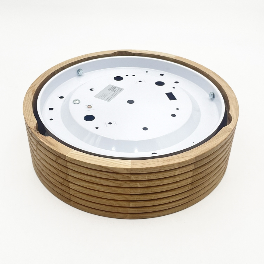 BRILAGI - LED-Deckenleuchte CARVALHO MODERN 1xE27/60W/230V Ø 27,5 cm Eiche